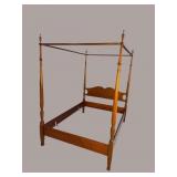 BIGGS SOLID MAHOGANY TALL POSTER BED