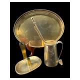 4 PC BRASS LOT