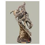 EX LARGE REMINGTON BRONZE SCULPTURE