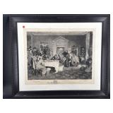 LONDON TO YORK BY WALTER DENDY SADLER ETCHING