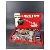 VINTAGE NO 6 1/2 ERECTOR SET IN METAL CASE