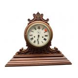 VICTORIAN JEWELED MANTLE CLOCK