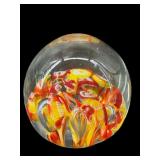 MURANO STYLE ART GLASS CONTROLLED BUBBLE