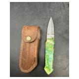 DAMASCUS POCKET KNIFE
