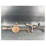 LOT OF 2 SHOULDER HAND DRILLS