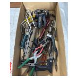 BOX LOT OF HAND TOOLS
