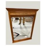 KINCAID PINE FINISH BEVELED MIRROR