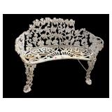 CAST IRON OLDER GARDEN BENCH