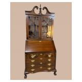 MADDOX OVERSIZED MAHOGANY OX-BOW SECRETARY