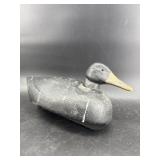 ANTIQUE GLASS EYE WOODEN DUCK DECOY
