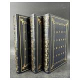 3 INTERNATIONAL COLLECTORS LIBRARY LEATHER BOUND