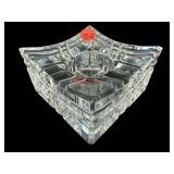 WATERFORD CRYSTAL CYGNUS SQUARE CANDLE VOTIVE