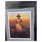 HARVEST AT DUSK SIGNED AND NUMBERED GARY SMITH