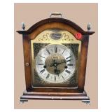 BULOVA GERMAN WESTMINSTER CHIME MANTLE CLOCK