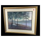 RIVERSIDE LANDSCAPE PRINT