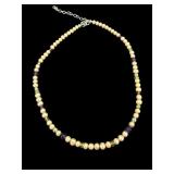 DESIGNER CAROLYN POLLACK STERLING CULTURED PEARL