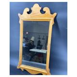 MAPLE HIGH QUALITY CHIPPENDALE MIRROR