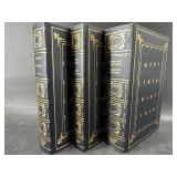 3 INTERNATIONAL COLLECTORS LIBRARY LEATHER BOUND