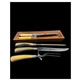 5 PC LOT OF LARGE CUTLERY