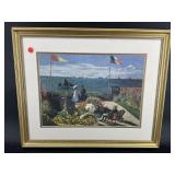 CLAUDE MONET PRINT IN FRAME