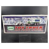 HESS TOY TRUCK WITH FRONT AND LOADER