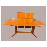 NORDIC FURNITURE CHERRY FINISH MCM DINING ROOM