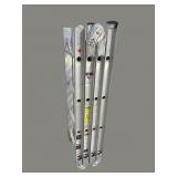 WERNER FOLDING ALUMINUM LADDER