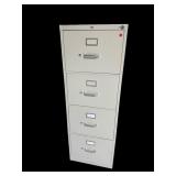 METAL 4 DRAWER FILE CABINET