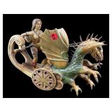 HANDMADE CARVED DRAGON SCULPTURE