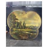 PAINT DECORATED LANDSCAPE PANEL