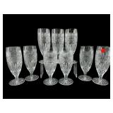 9 ARISTOCRAT BY AMERICAN CUT BEVERAGE STEMS