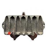 ANTIQUE CAST IRON CORN PAN