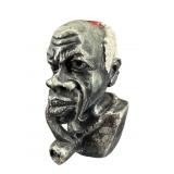 HAND CARVED AFRICAN SHONA STONE BUST