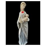 LARGE LLADRO WOMAN WITH CHILD