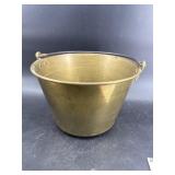 H.W. HAYDEN BRASS JELLY BUCKET