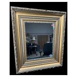ANTIQUE GOLD GILD ORNATE MIRROR