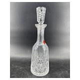 WATERFORD CRYSTAL LISMORE TALL DECANTER WITH