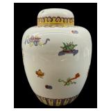 ORIENTAL PORCELAIN GINGER JAR