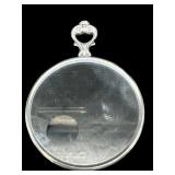 1940ï¿½S STERLING SILVER HAND POCKET MIRROR;
