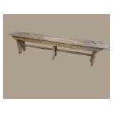 ANTIQUE PINE WATER BENCH