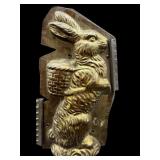 OLDER METAL RABBIT CHOCOLATE MOLD