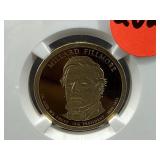 PRESIDENT MILLARD FILLMORE 2010 S PF 69 $1 COIN
