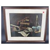 MUSIC AND LITERATURE BY WILLIAM MICHAEL HARNETT