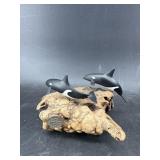 JOHN PERRY ORCA SCULPTURE