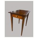 PINE ONE DRAWER END TABLE
