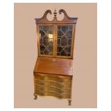 MADDOX MAHOGANY CHIPPENDALE SECRETARY