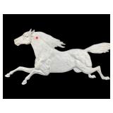 LARGE ALUMINUM HORSE AS IS