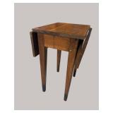 WALNUT PEGGED DROP LEAF TABLE