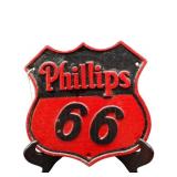 PHILLIPS 66 CAST IRON SIGN