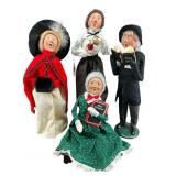 4 PC LOT OF BYERS CHOICE CAROLERS